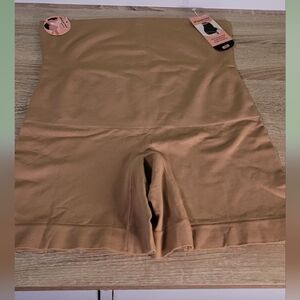 Shapermint All Day Everyday High Waisted Boyshort Shapewear NWT 3X Nude